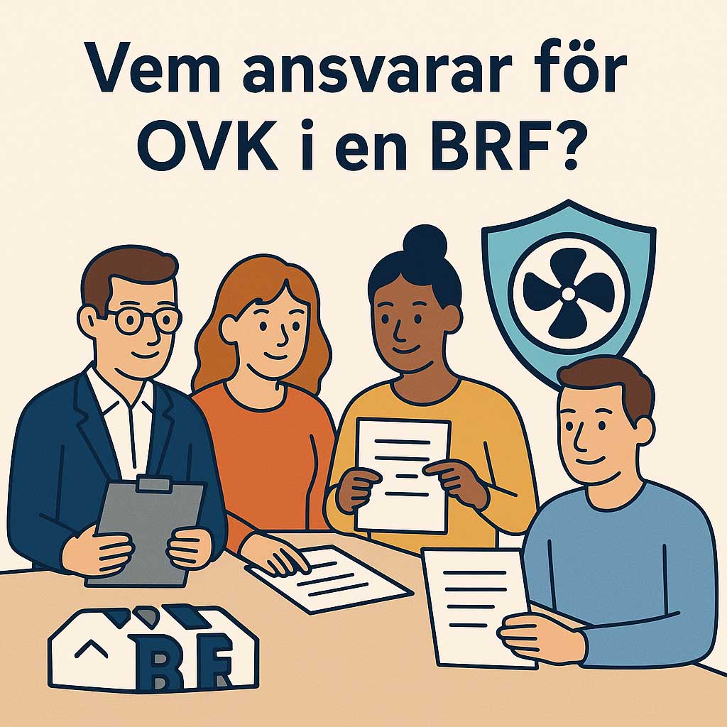 Vem ansvarar för OVK i en BRF?